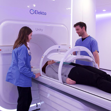 MR-Linac treating patient