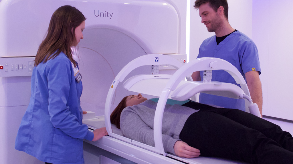 MR-Linac treating patient