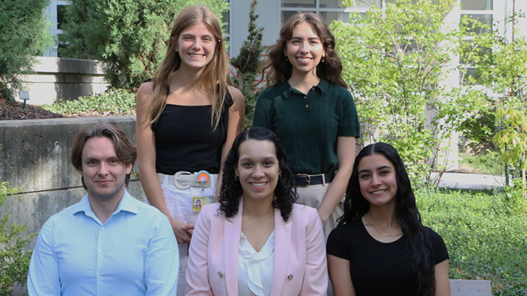 Photo of grant winning Howard lab staff