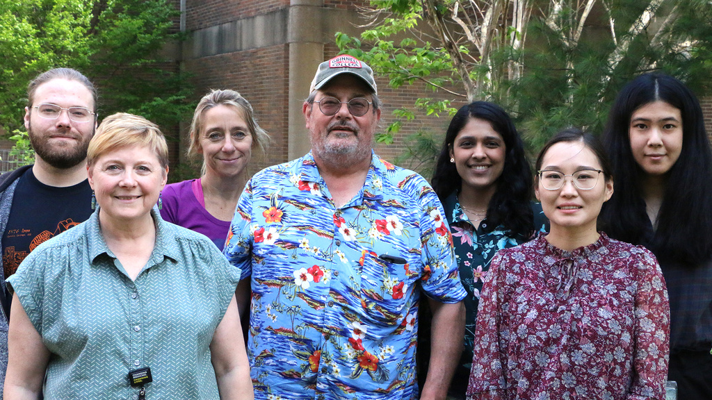 Portrait of Doug Spitz and his lab