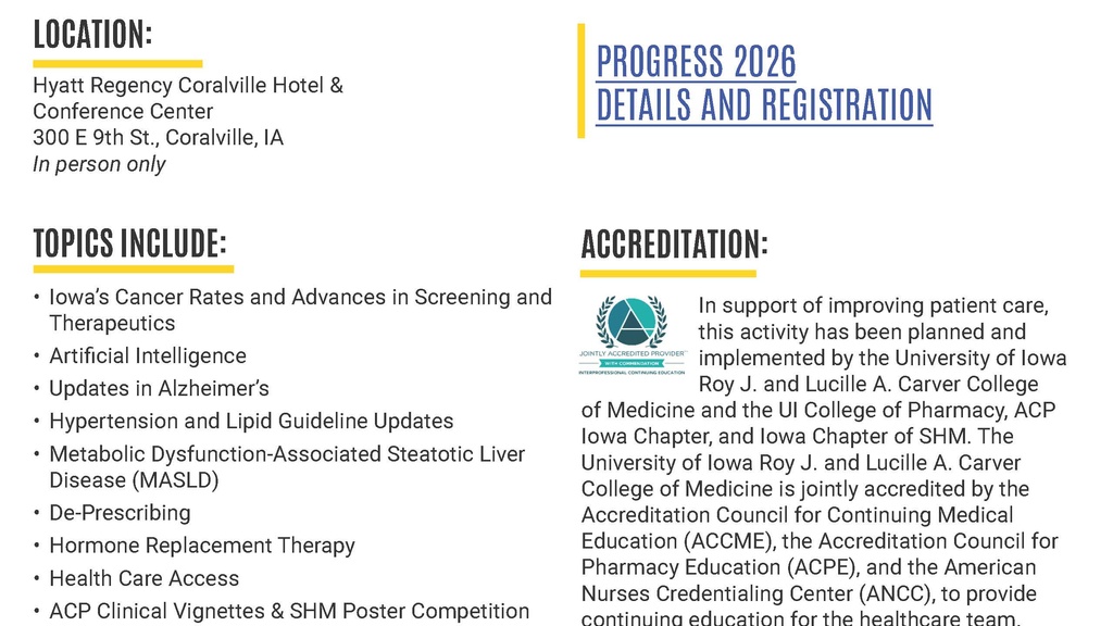 Progress 2026: Learning Together in the 21st Century promotional image